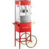Carnival King PM1360 12 oz. Commercial Popcorn Machine / Popper with Cart - 120V, 1360W
