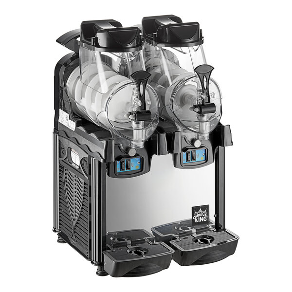 Dual 2.6 Gal Pourover Slushy Machine (120V)